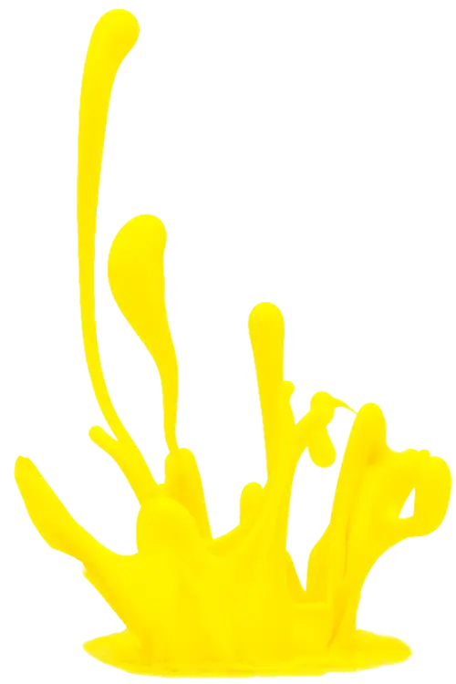 yellow, ink splash, HP, Hewlett Packard, Pear Tree  Enterprises