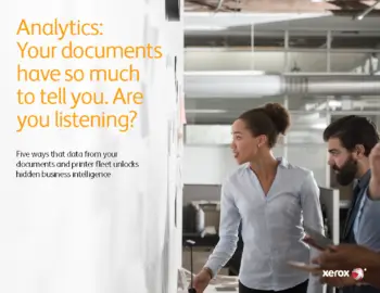 Document Analytics, MPS, Managed Print Services, Xerox, Pear Tree  Enterprises